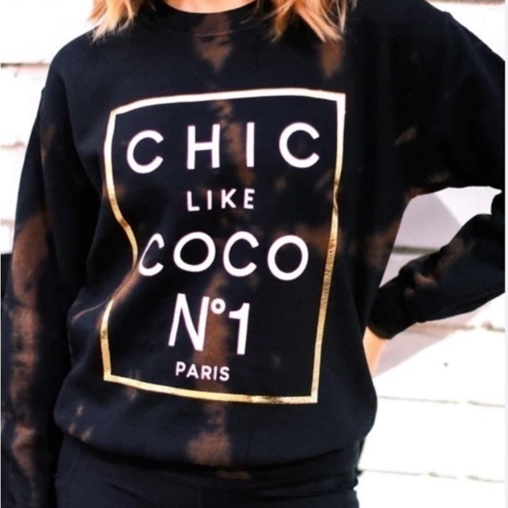 Chic Like COCO Tie Dye Sweater